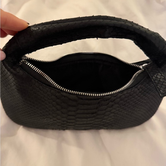 Custom made black python mini bag - Picture 7 of 8